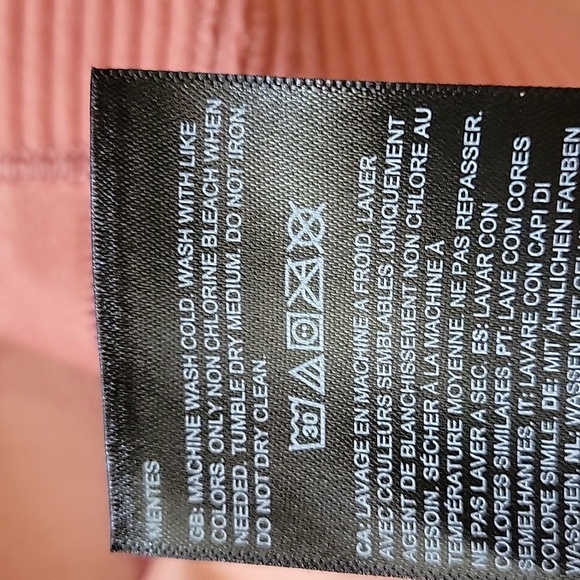 THE NORTH FACE PRINTED MIDLINE BRA, Small, Rose Dawn Retro Dye, NWT - Picture 11 of 12